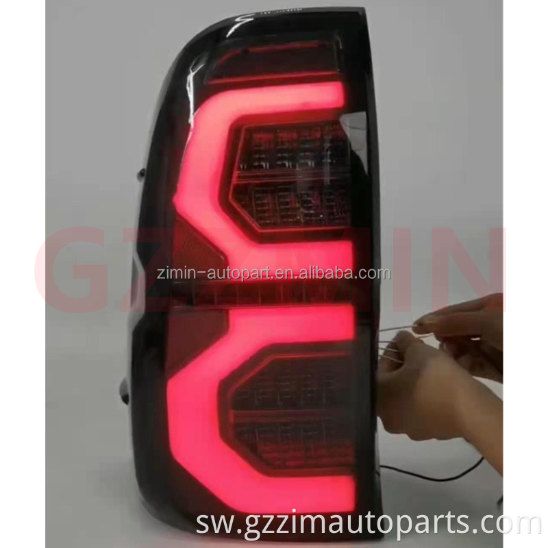 Pickup 4*4 vifaa vya nje vya taa iliyoongozwa taa ya nyuma taa c style cit for hilux vigo 2020